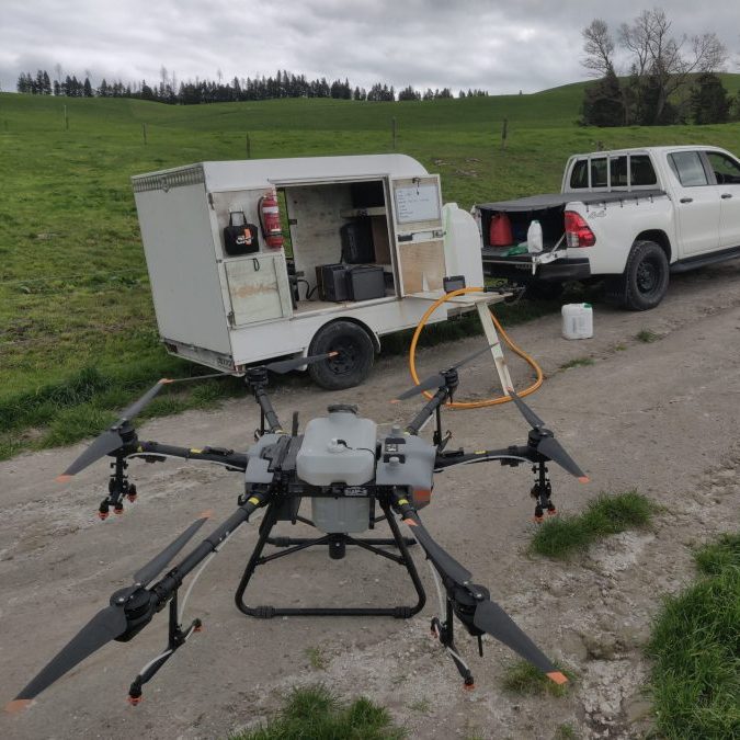 Drone Spraying NZ Spot Spraying Weed Spraying