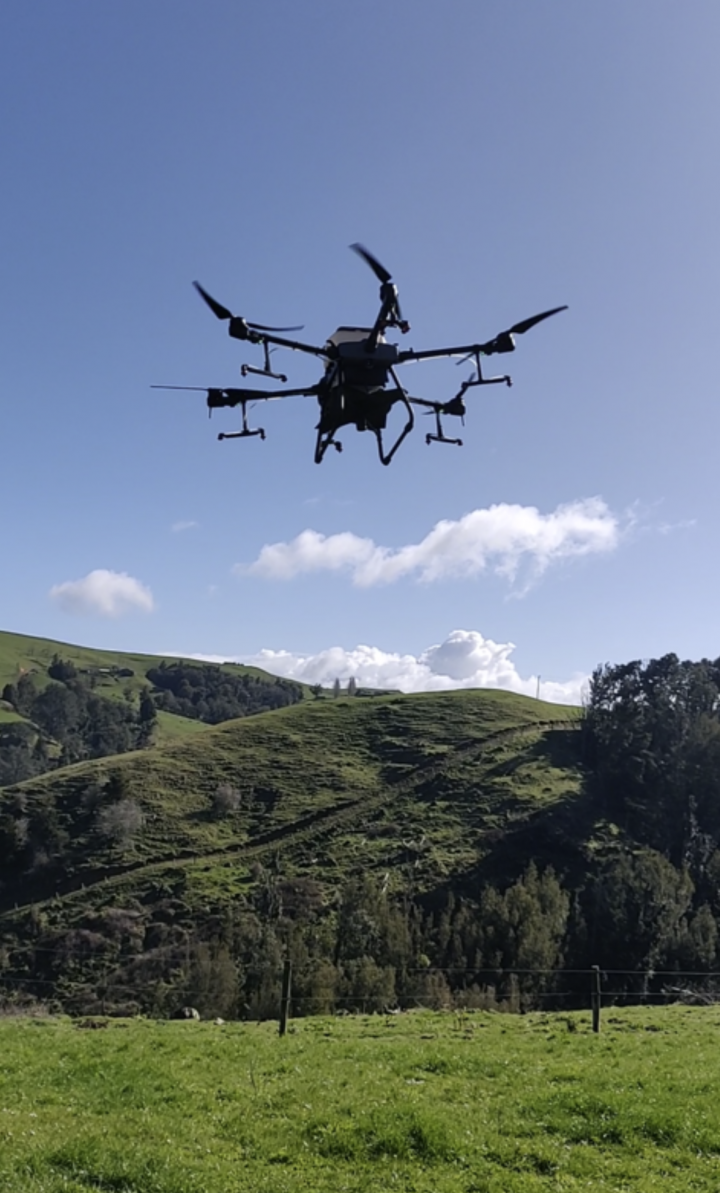 Seed spreading drone